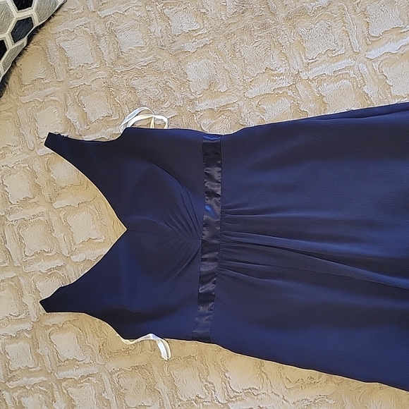 David's Bridal Chiffon Dress - Picture 2 of 7